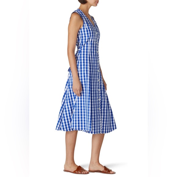 Polo Ralph Lauren Plaid Meg Dress • size 6 • blue and white gingham - Picture 3 of 15